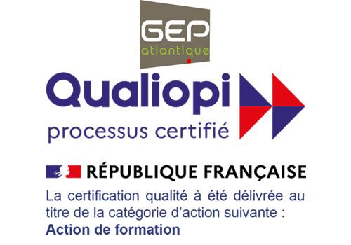 Le GepAtlantique est certifié Qualiopi !